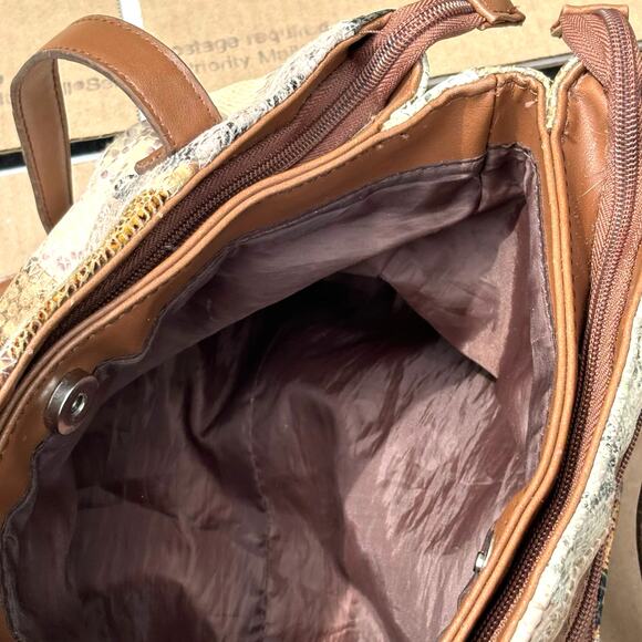 Y2K Animal Patch Jaclyn Smith Bag - Picture 7 of 12